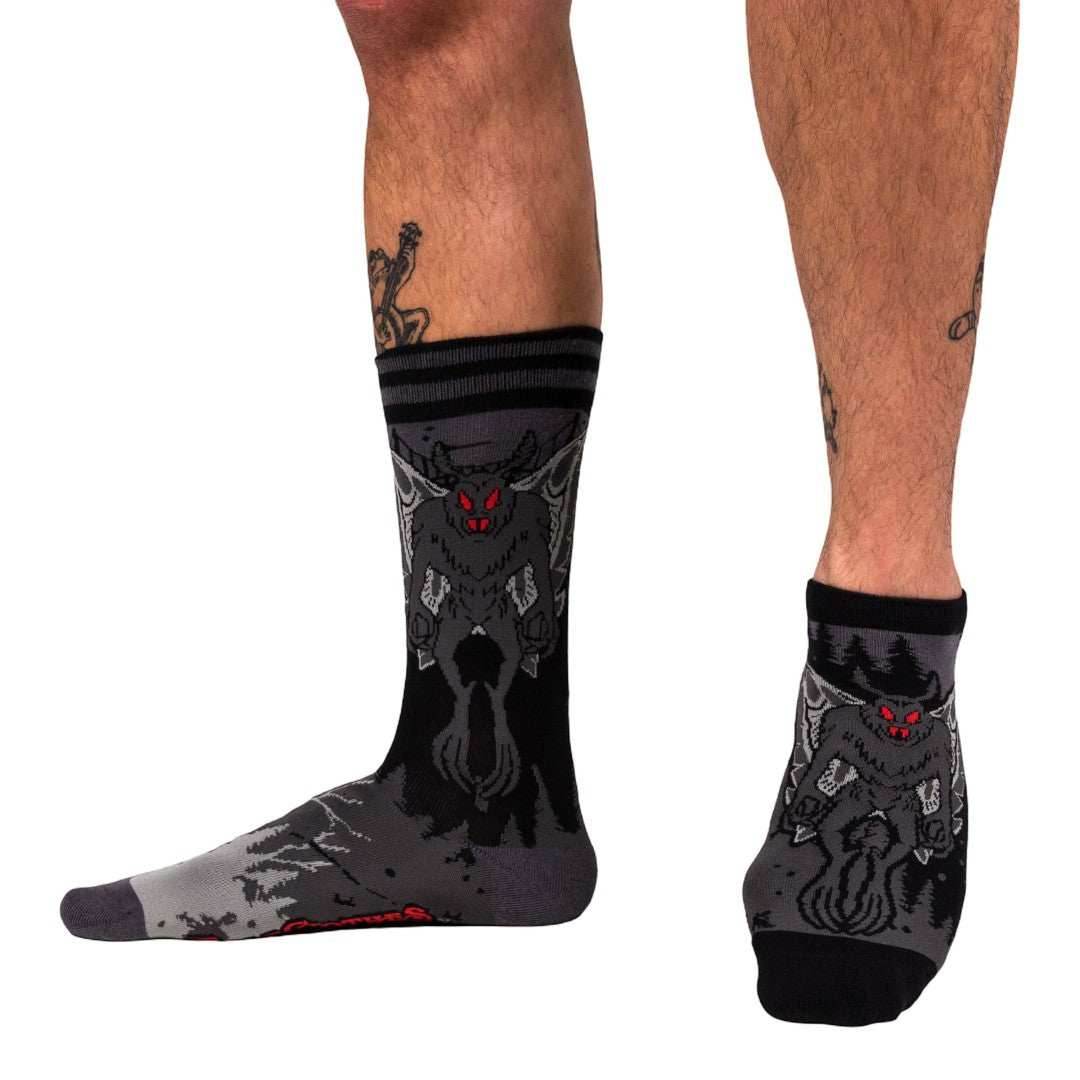 Mothman Ankle and Crew Sock Pack | 2 Designs - 