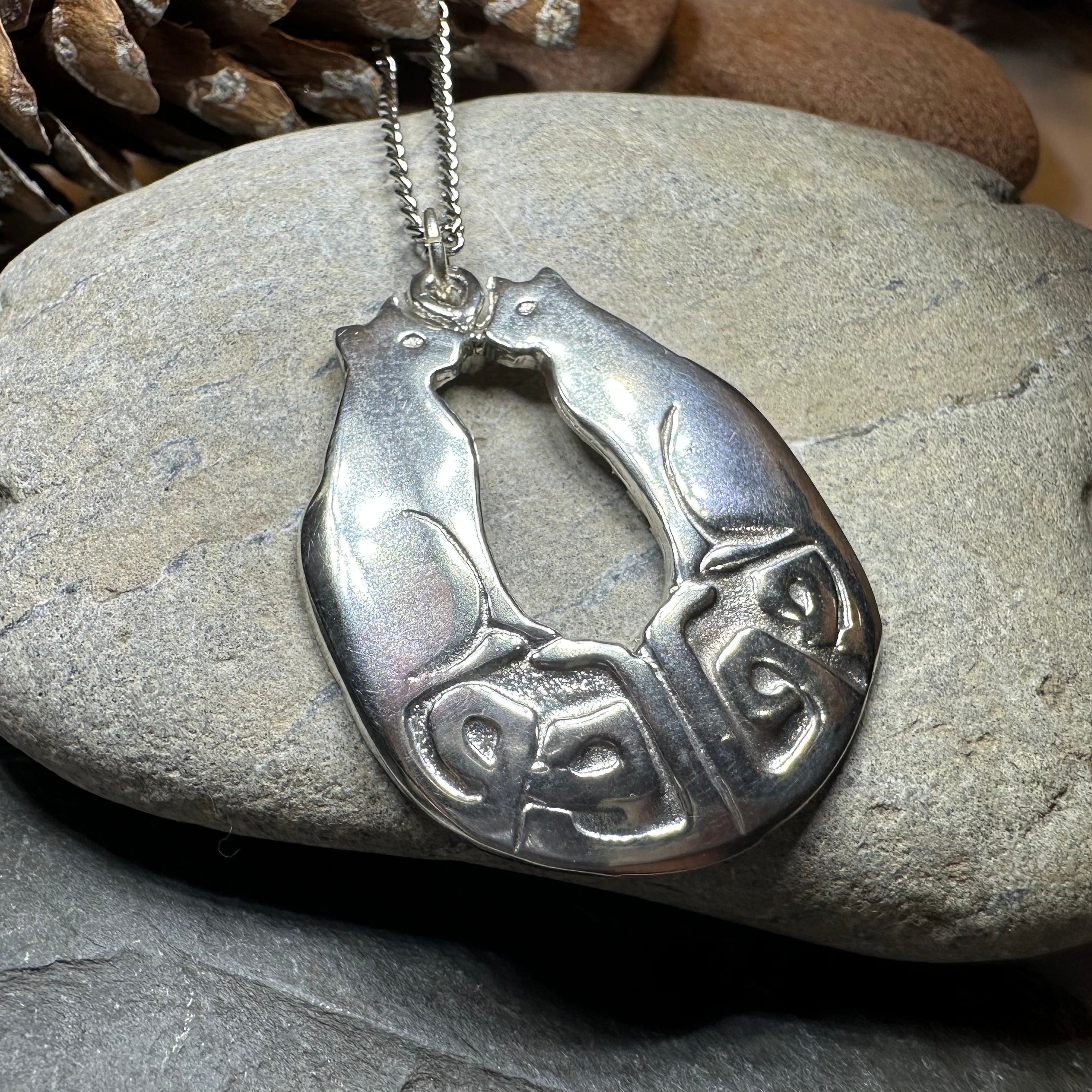 Celtic Cats Necklace