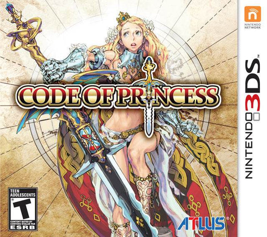 Code of Princess (Nintendo 3DS) - Game Only