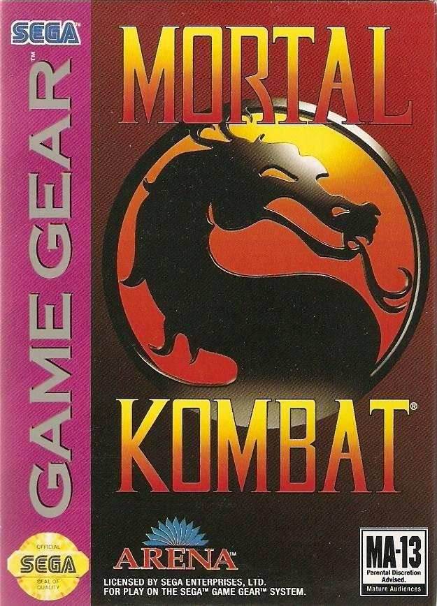 Mortal Kombat (Sega Game Gear) - Game Manual Only