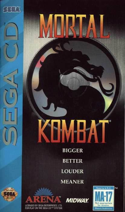 Mortal Kombat (Sega CD) - Game Manual Only