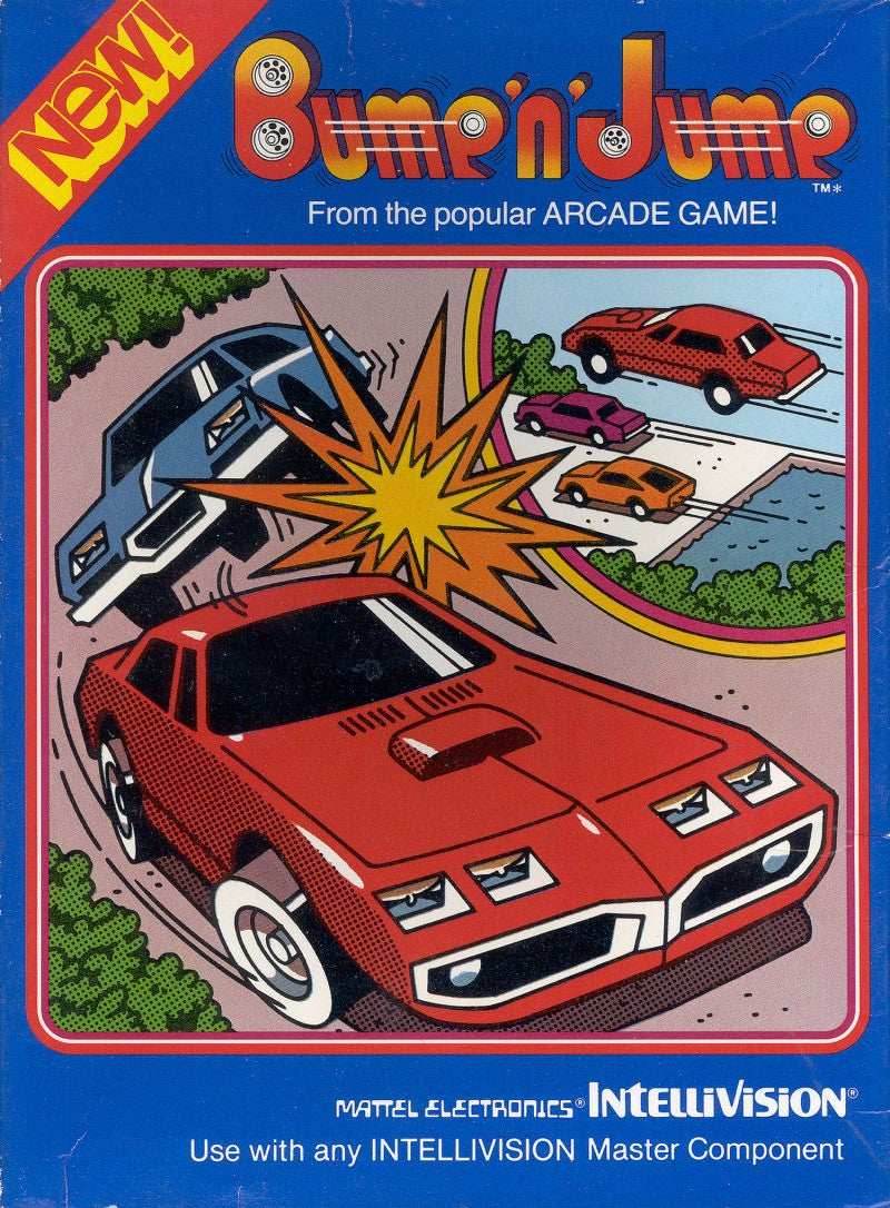 Bump 'n' Jump (Intellivision) - Game Manual Only