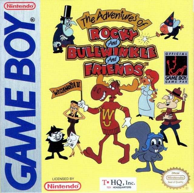 The Adventures of Rocky and Bullwinkle and Friends (Gameboy) - Game Manual Only