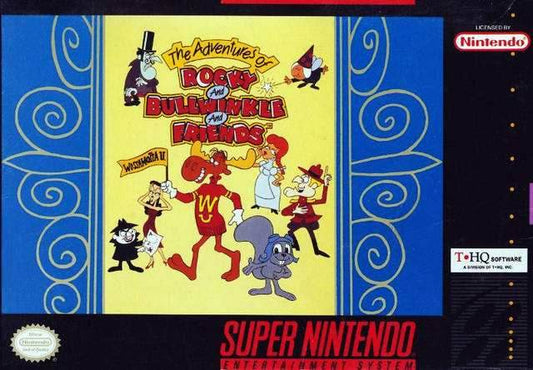 The Adventures of Rocky and Bullwinkle and Friends (Super Nintendo) - Game Manual Only