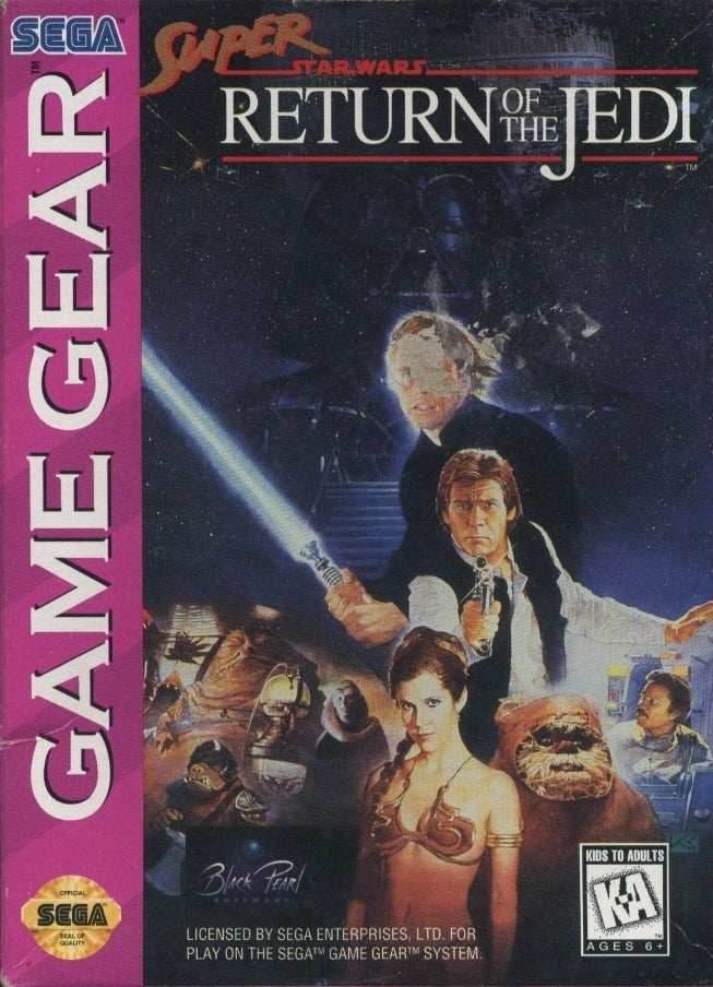 Super Star Wars: Return of the Jedi (Sega Game Gear) - Game Manual Only
