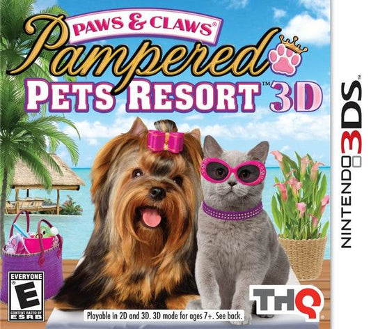 Paws & Claws: Pampered Pets Resort 3D (Nintendo 3DS) - Game Manual Only