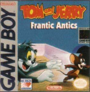 Tom and Jerry Frantic Antics (Gameboy) - Game Manual Only