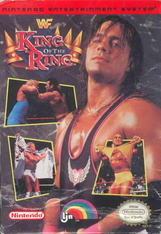 WWF King of the Ring (Nintendo NES) - Game Manual Only