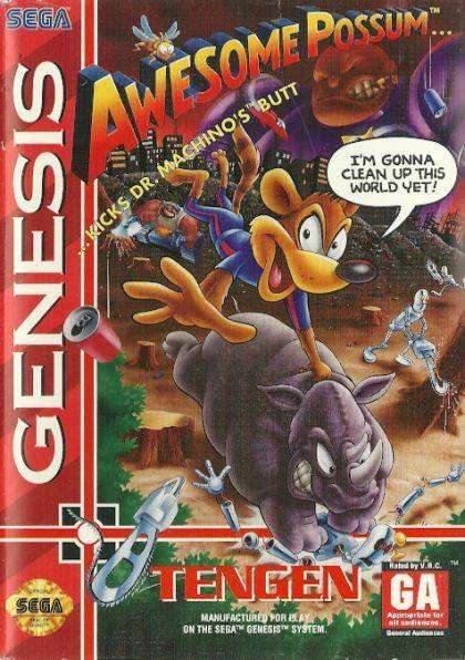 Awesome Possum (Sega Genesis) - Game Manual Only