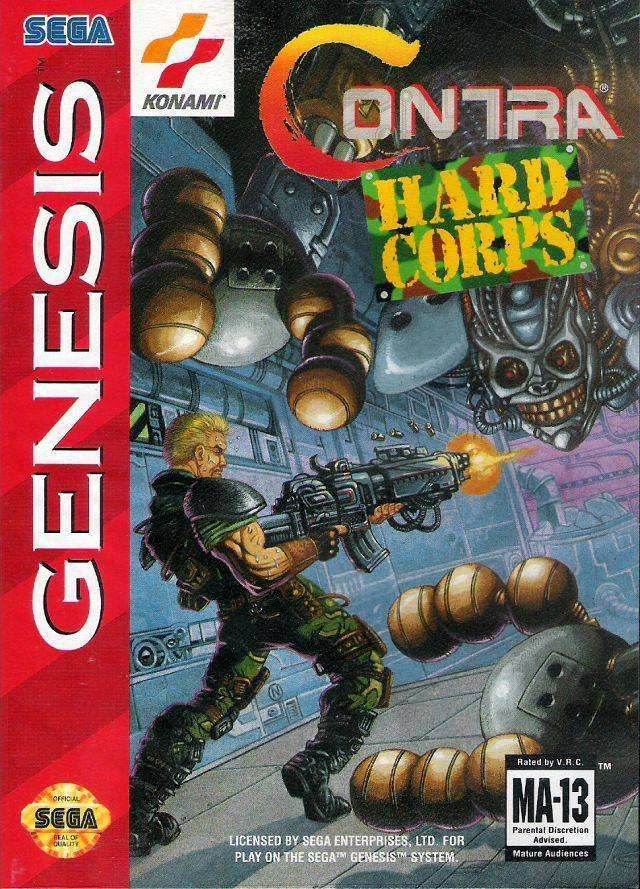 Contra Hard Corps (Sega Genesis) - Game Manual Only