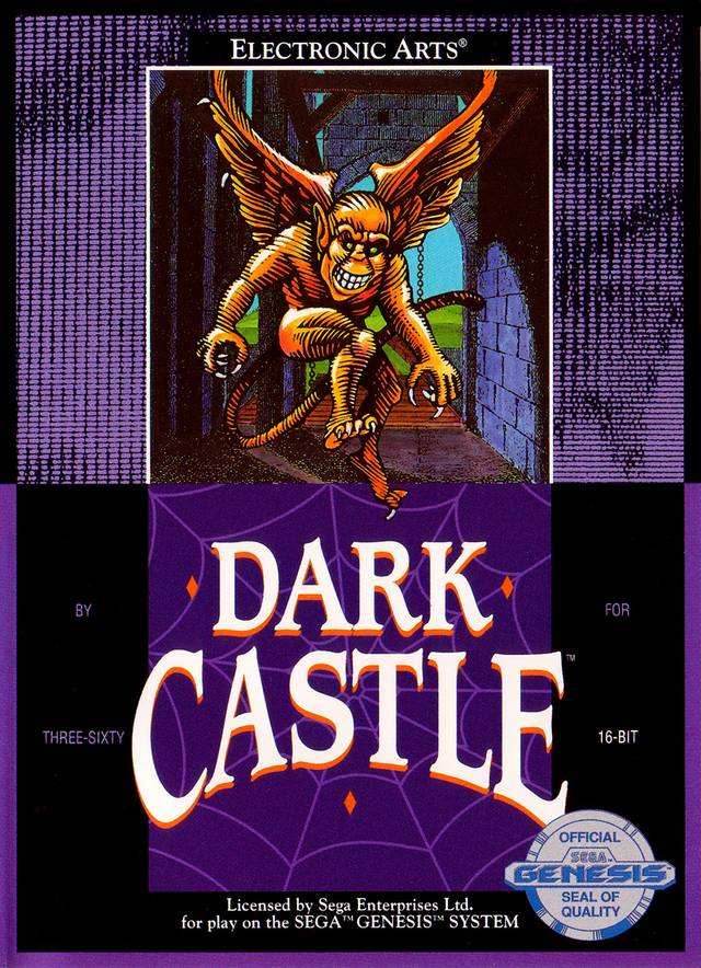 Dark Castle (Sega Genesis) - Game Manual Only