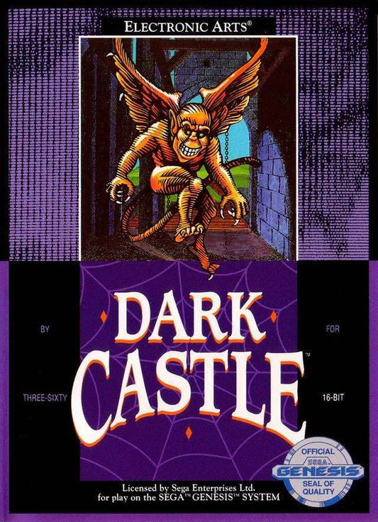 Dark Castle (Sega Genesis) - Game Manual Only