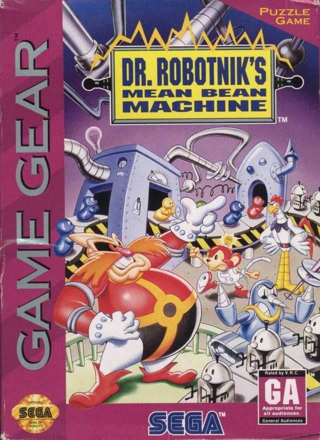 Dr Robotnik's Mean Bean Machine (Sega Game Gear) - Game Manual Only