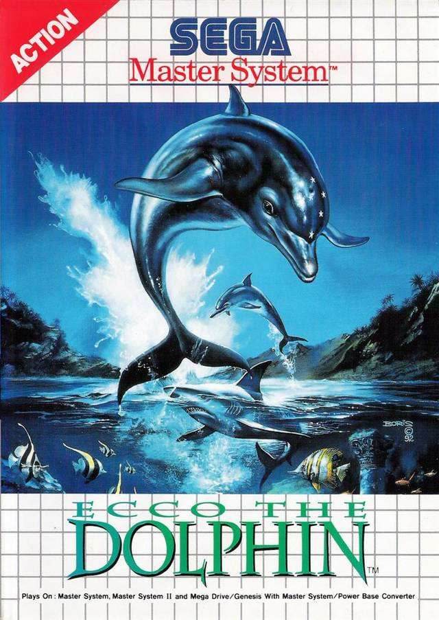 Ecco The Dolphin (Sega Master System) - Game Manual Only