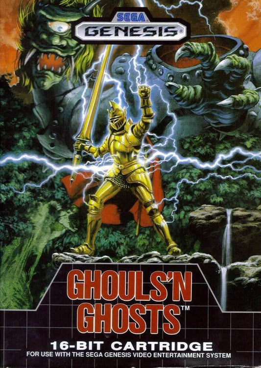 Ghouls 'N Ghosts (Sega Genesis) - Game Manual Only