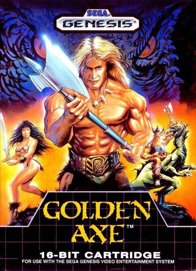 Golden Axe (Sega Genesis) - Game Manual Only