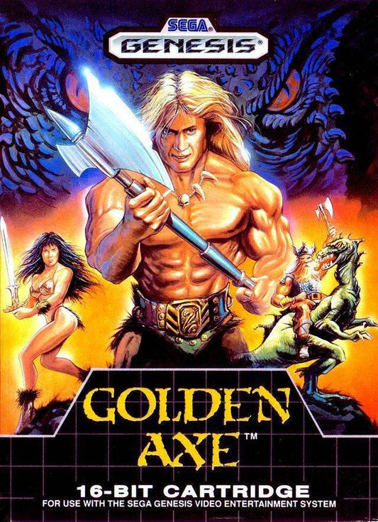 Golden Axe (Sega Genesis) - Game Manual Only