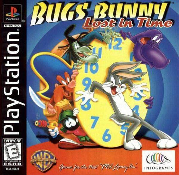 Bugs Bunny Lost in Time (Playstation) - Game Manual Only