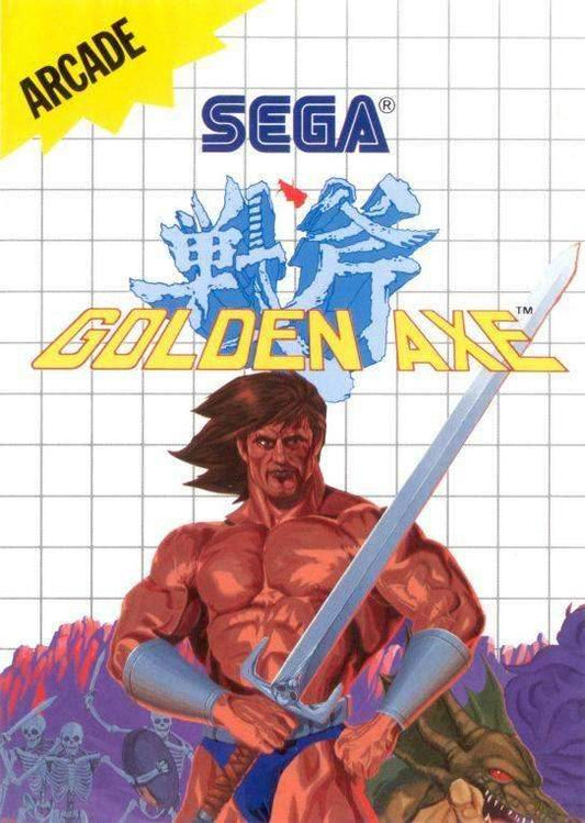 Golden Axe (Sega Master System) - Game Manual Only