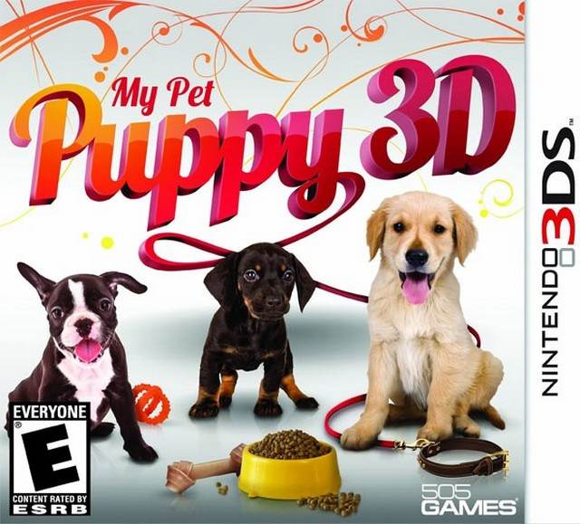 My Pet Puppy 3D (Nintendo 3DS) - Game Manual Only
