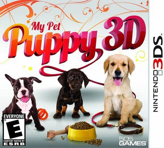 My Pet Puppy 3D (Nintendo 3DS) - Game Manual Only