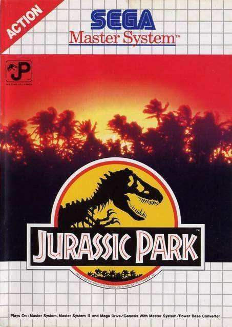 Jurassic Park (Sega Master System) - Game Manual Only
