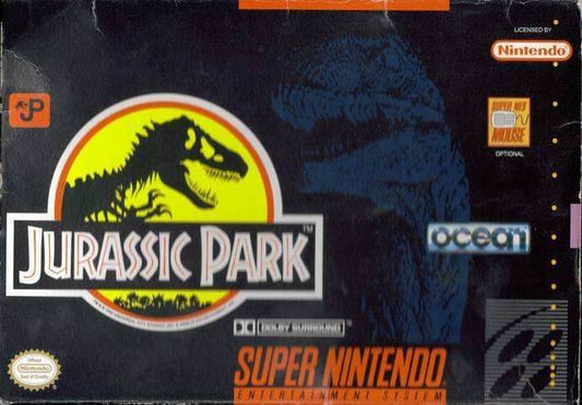 Jurassic Park (Super Nintendo) - Game Manual Only