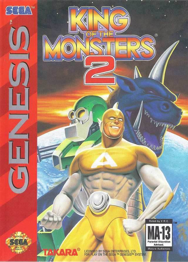 King of the Monsters 2 (Sega Genesis) - Game Manual Only