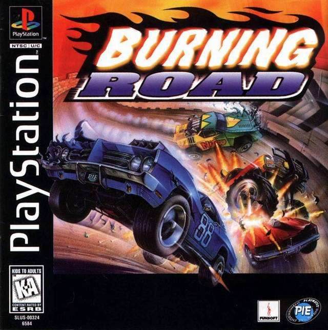 Burning Road (Playstation) - Game Manual Only