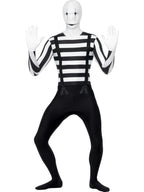 Men's Mime Second Skin Costume Size XL 46-48 chest
