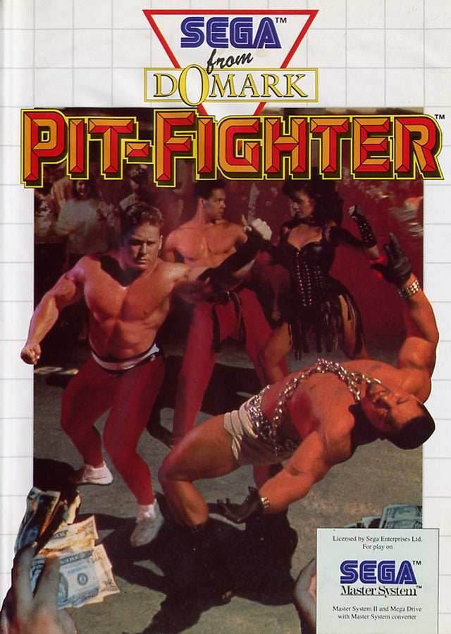 Pit-Fighter (Sega Master System) - Game Manual Only