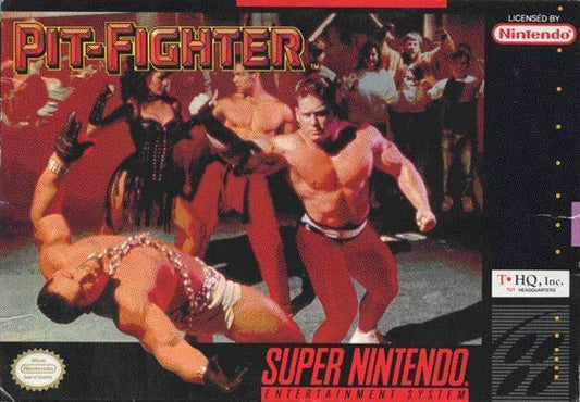 Pit-Fighter (Super Nintendo) - Game Manual Only