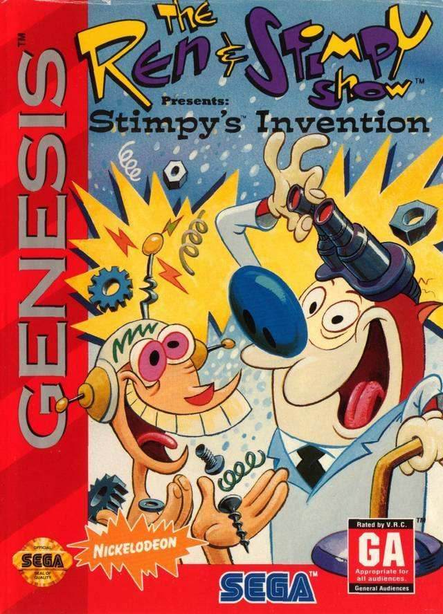Ren and Stimpy Stimpy's Invention (Sega Genesis) - Game Only