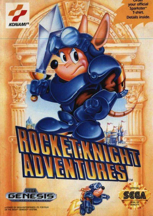 Rocket Knight Adventures (Sega Genesis) - Game Manual Only
