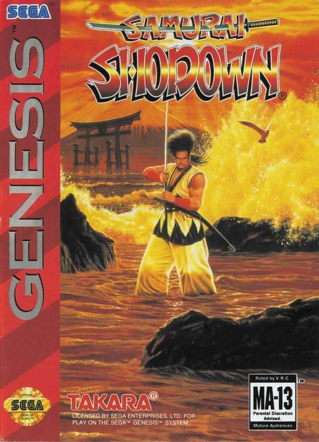Samurai Shodown (Sega Genesis) - Game Manual Only
