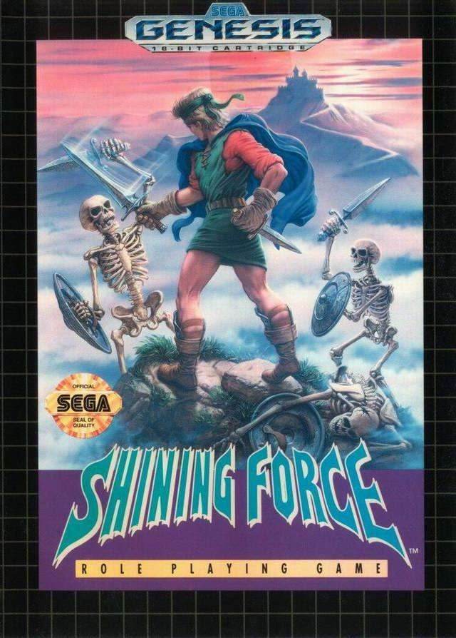 Shining Force (Sega Genesis) - Game Manual Only