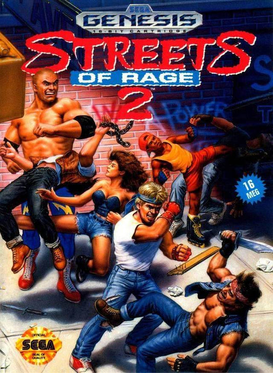 Streets of Rage 2 [Not For Resale] (Sega Genesis) - Game Only