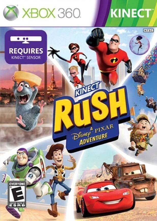 Kinect Rush: A Disney-Pixar Adventure (Xbox 360) - Game Manual Only