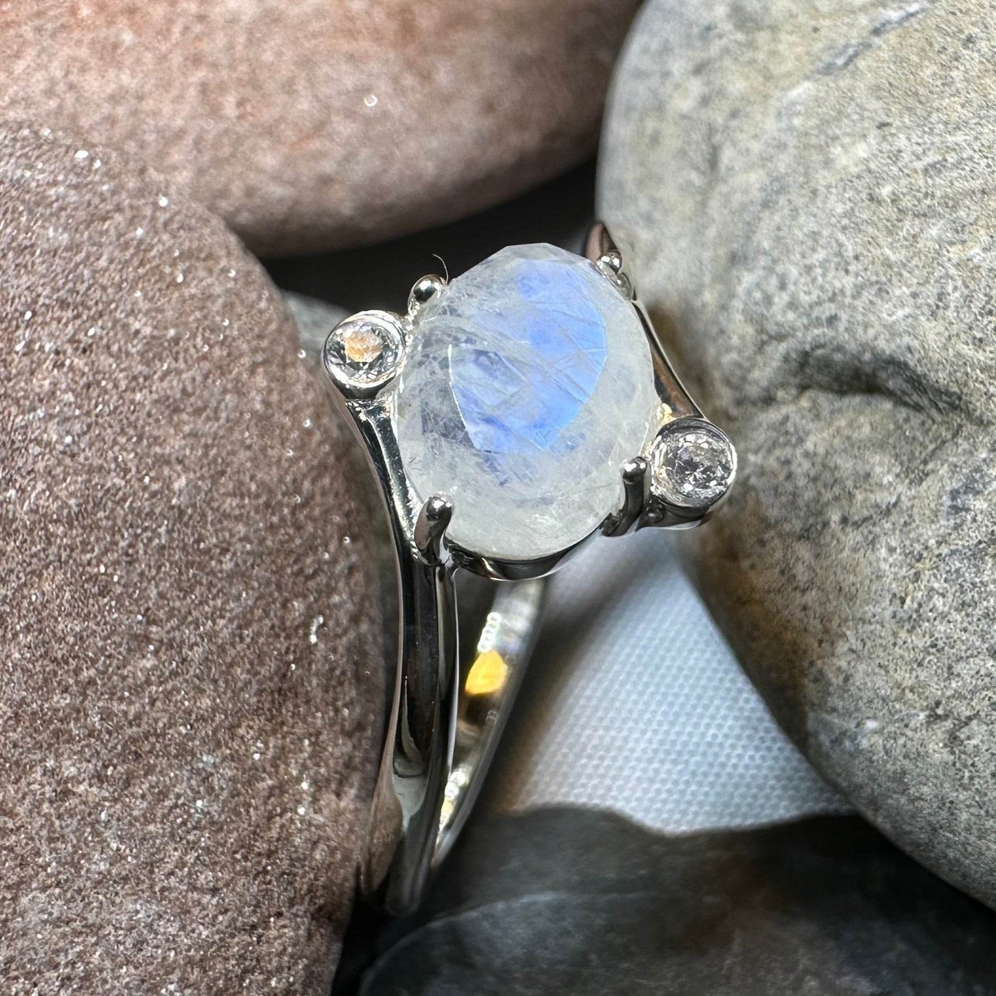 Lysandra Moonstone Ring - 5