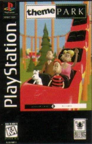 Theme Park (Playstation) - Game Manual Only