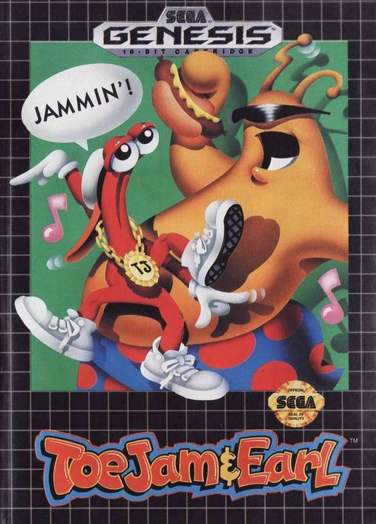 ToeJam & Earl (Sega Genesis) - Game Manual Only