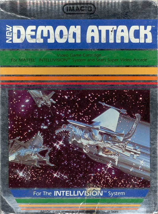 Demon Attack (Intellivision) - Game Manual Only