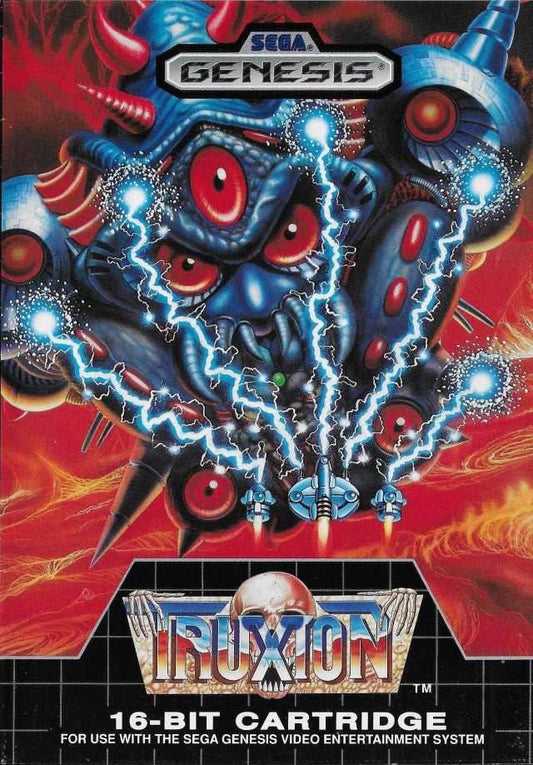 Truxton (Sega Genesis) - Game Manual Only