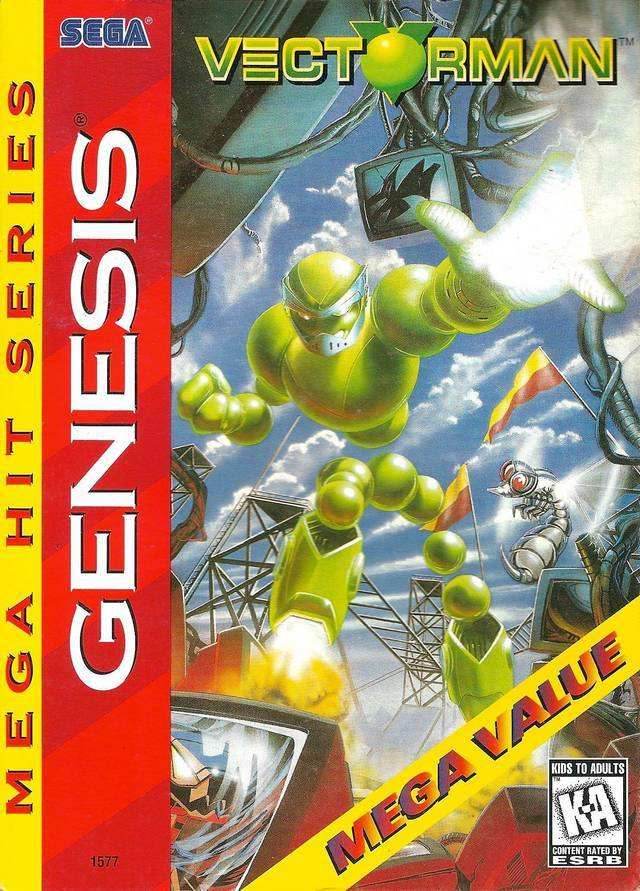 Vectorman (Mega Hit Series) (Sega Genesis) - Game Manual Only
