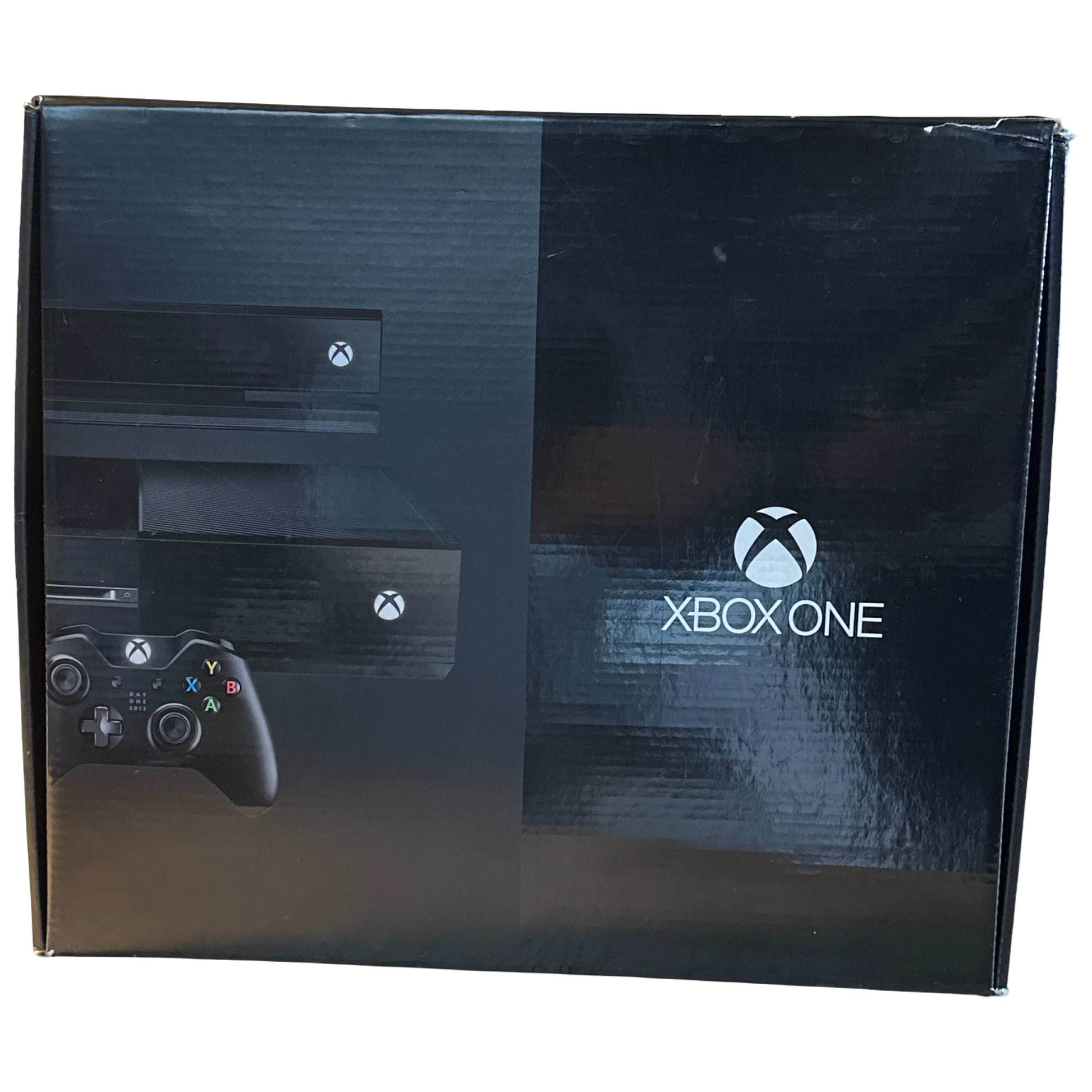 Xbox One 500 GB Black Console With Kinect - Complete With Box | Day One Edition