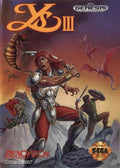 Ys III Wanderers from Ys (Sega Genesis) - Game Manual Only