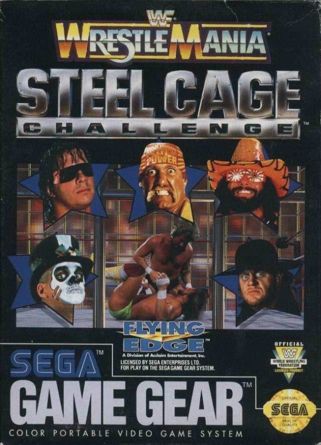 WWF Wrestlemania Steel Cage Challenge (Sega Game Gear) - Game Manual Only
