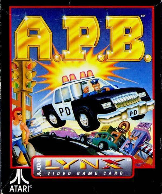 A.P.B. (Atari Lynx) - Game Manual Only