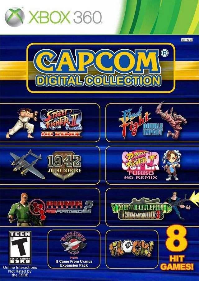 Capcom Digital Collection (Xbox 360) - Game Manual Only