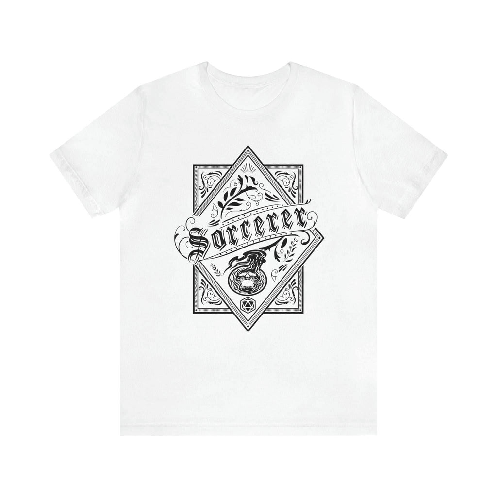 Sorcerer Class Shirt - White / S